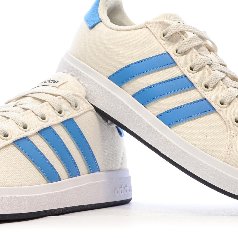 Baskets Beige/Bleu Garçon Adidas Grand Court 2.0 K 7