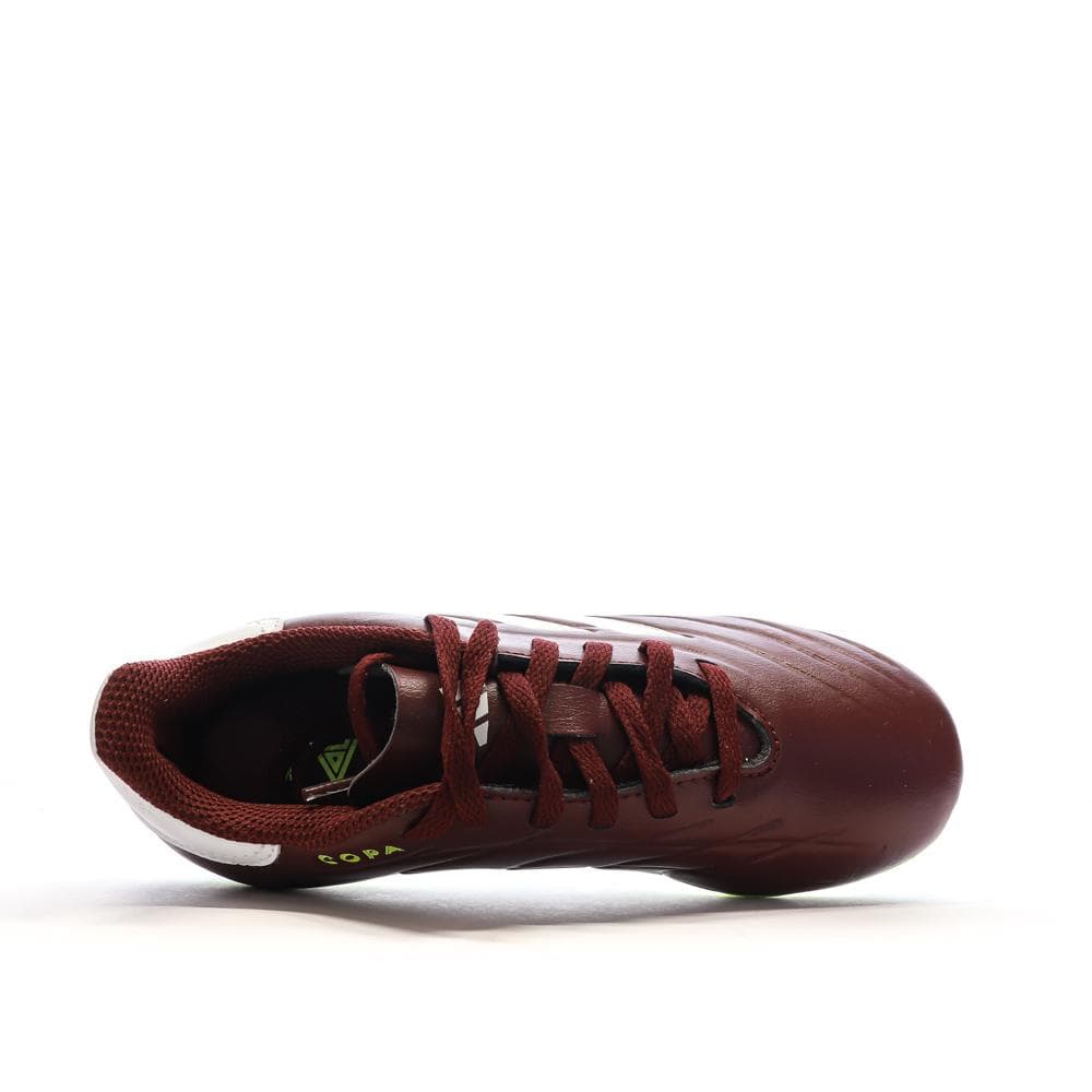 Chaussures de football Bordeaux/Jaunes Garçon Adidas Copa Pure 2 6