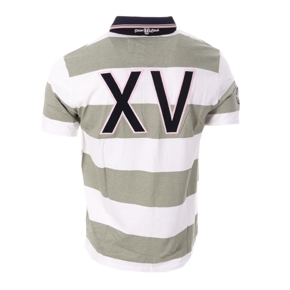 Polo Kaki/Blanc Homme Rugby TOWN 2