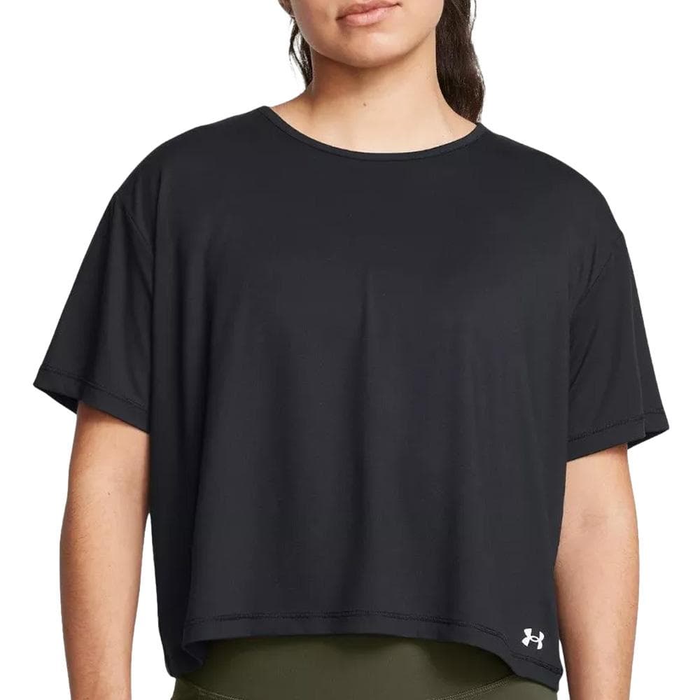 T-Shirt Noir Femme Under Armour Motion 1
