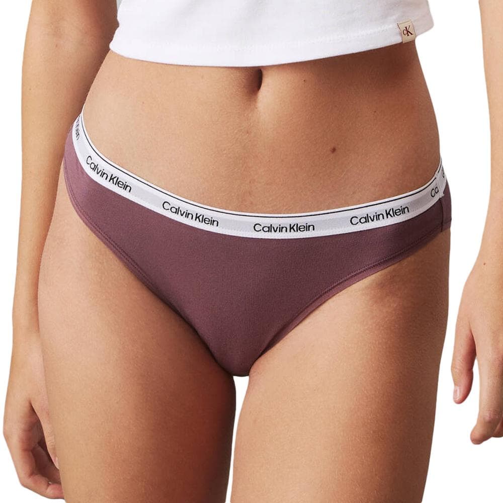 Culotte Mauve Femme Calvin Klein Jeans Bikinis 1
