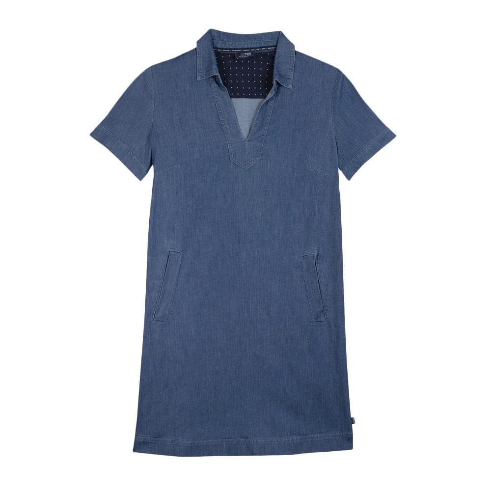 Robe Bleu en Jean Femme TBS MANDYROB 1