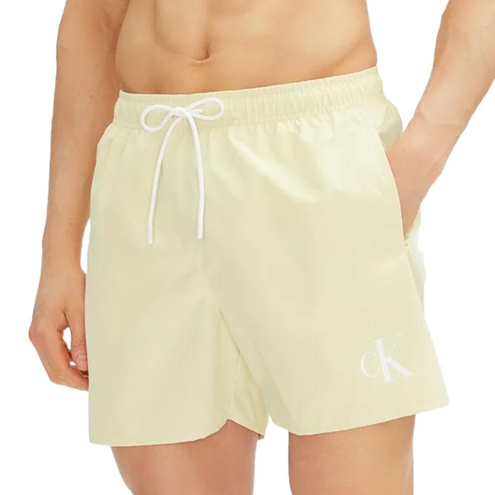 Short de bain Jaune Homme Calvin Klein Jeans Drawstring 1
