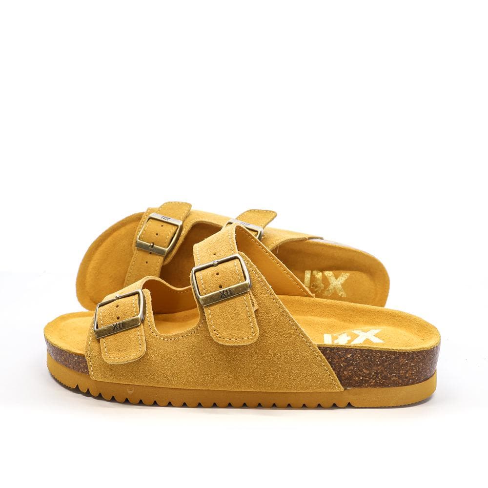Sandales Jaunes Femme Xti Cuir 142552 1