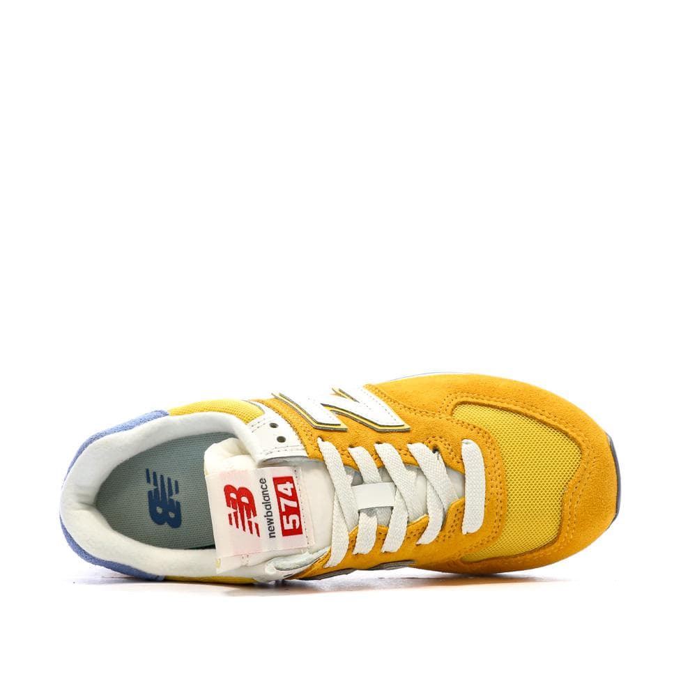 ML574 Baskets Jaune Moutarde Femme New Balance 4