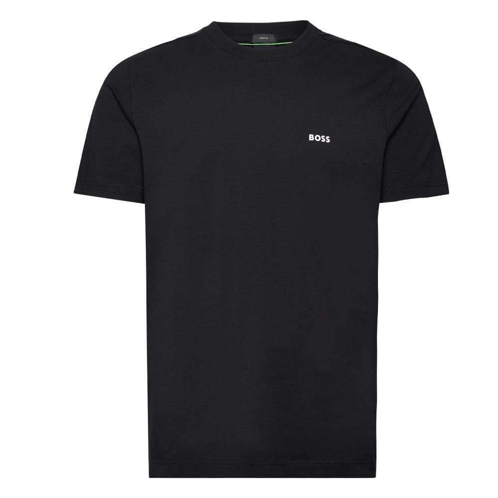 T-Shirt Noir Homme Hugo Boss stretch 1