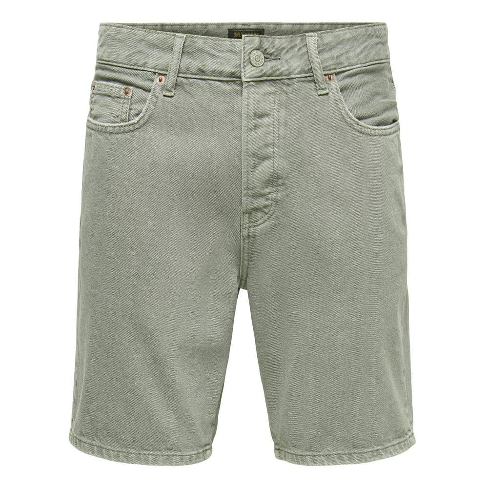 Short Vert Homme Only & Sons Airflex Loose 3