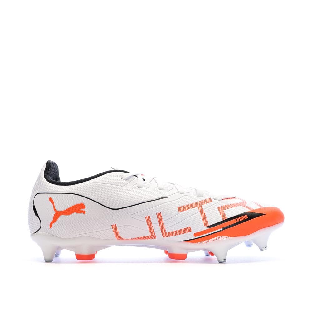 Chaussures de football Blanc/Orange Homme Puma Ultra 5 Play Mxsg 2