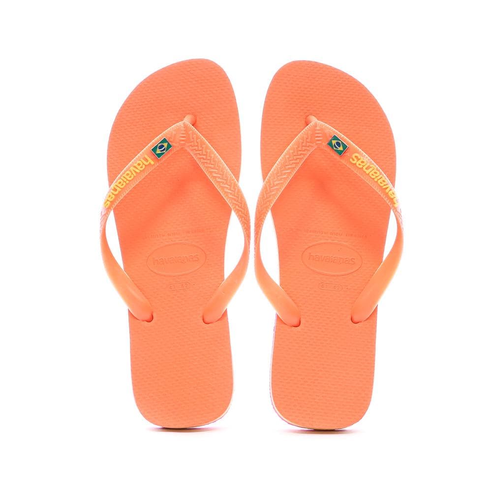 Tongs Orange Homme Havaianas Brasil Layers 3