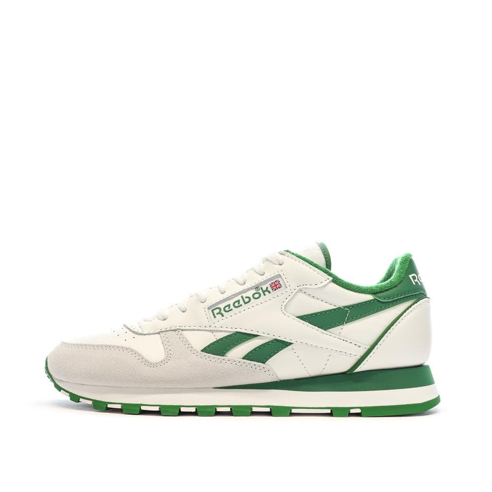 Baskets Blanc/Vert Homme Reebok Classic Leather 1983 Vintage 1
