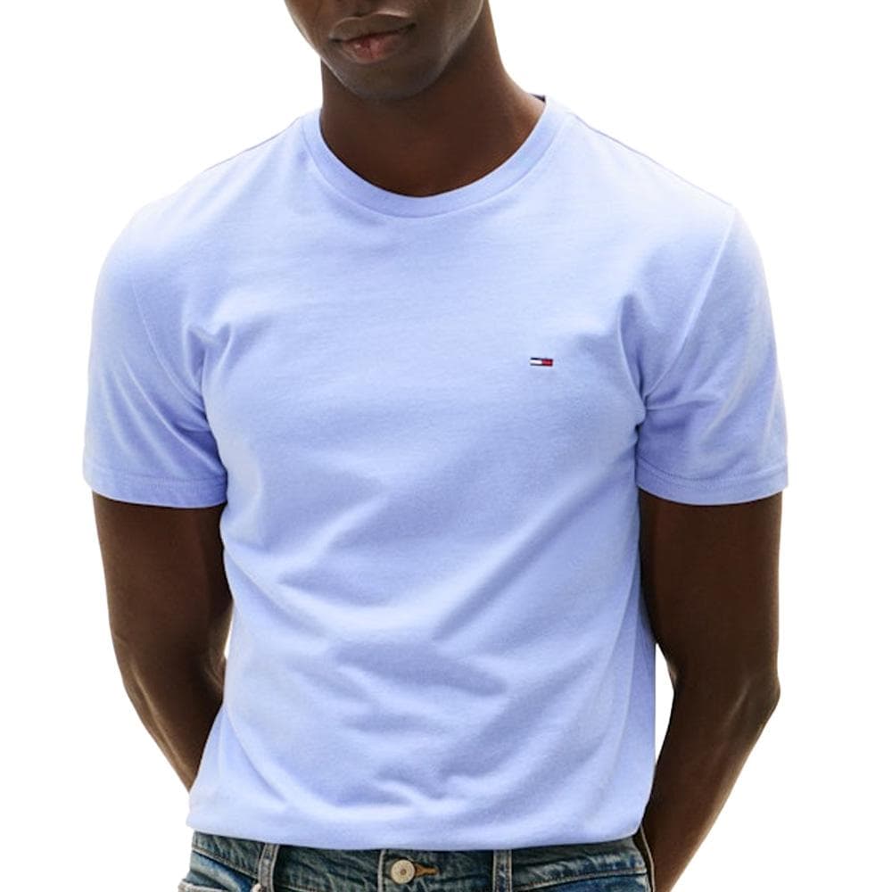 T-shirt Bleu Homme Tommy Hilfiger Tjm X Slim Jaspes 1 1