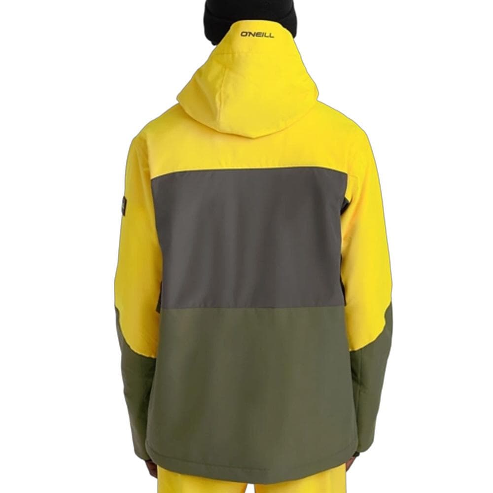 Blouson de Ski Jaune/Kaki Homme O'Neill Carbonite 2