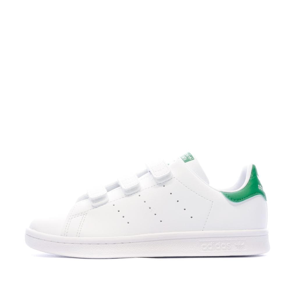Baskets Blanches Mixte Adidas Stan Smith Scratch 1