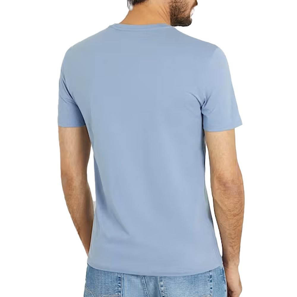 T-shirt Bleu Homme Guess Core 2