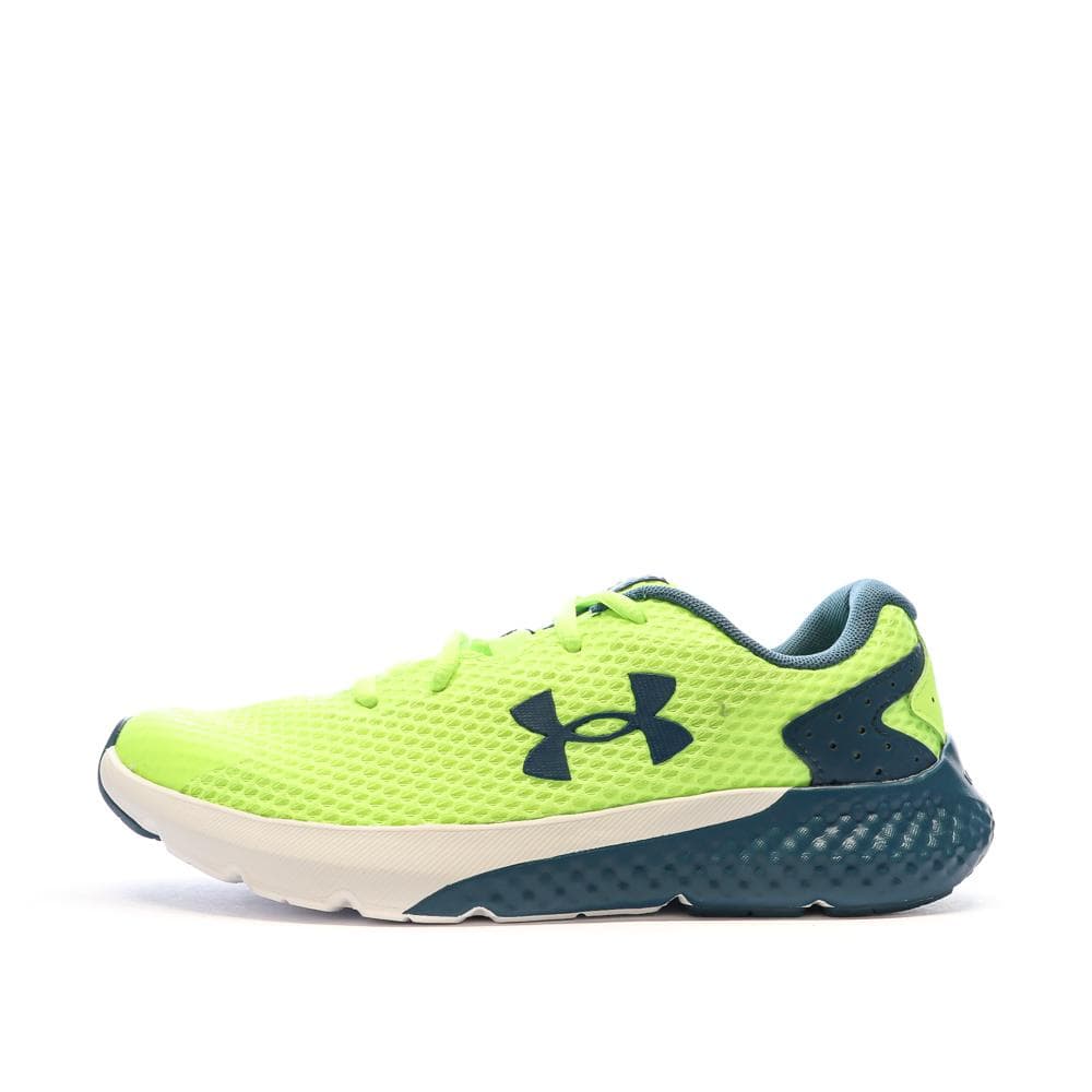 Chaussures de Running Jaune Fluo Femme Under Armour Charged Rogue 3 1