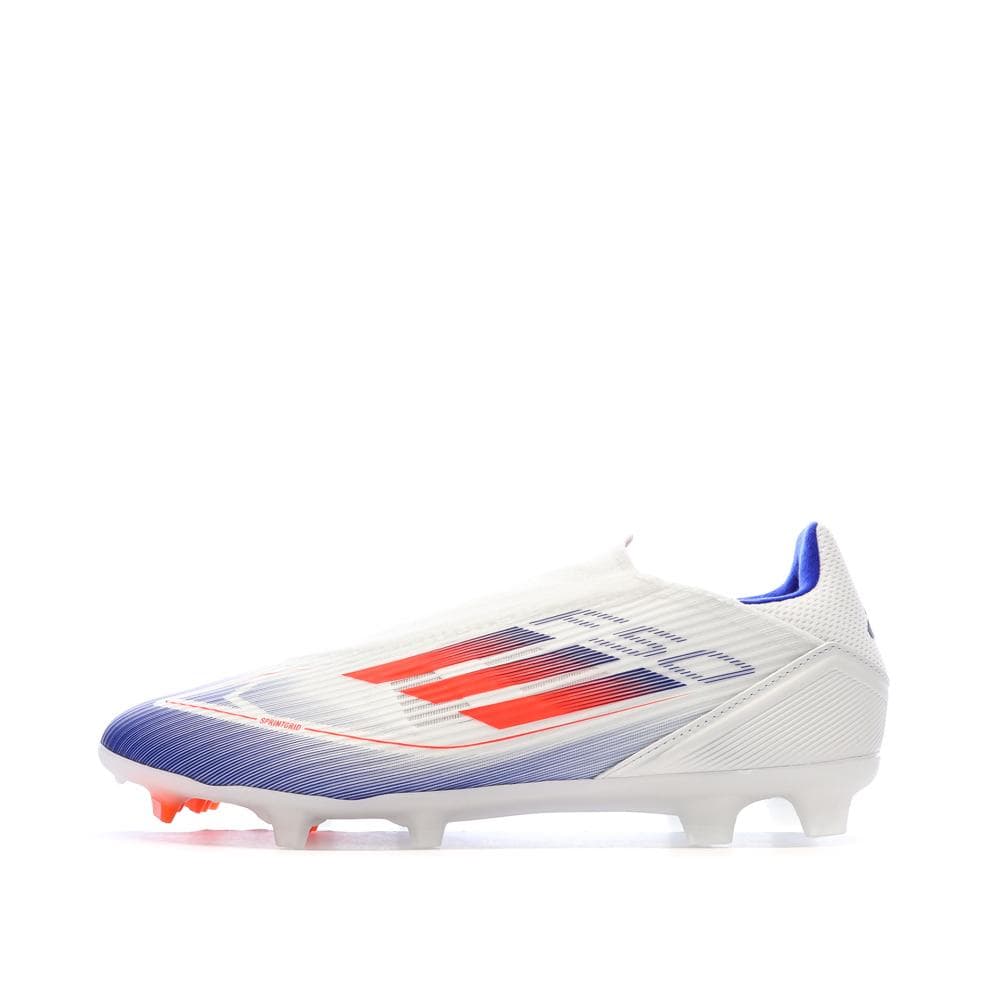 Chaussures de Foot Blanc/Bleu Adidas F50 League Ll FG/MG 1