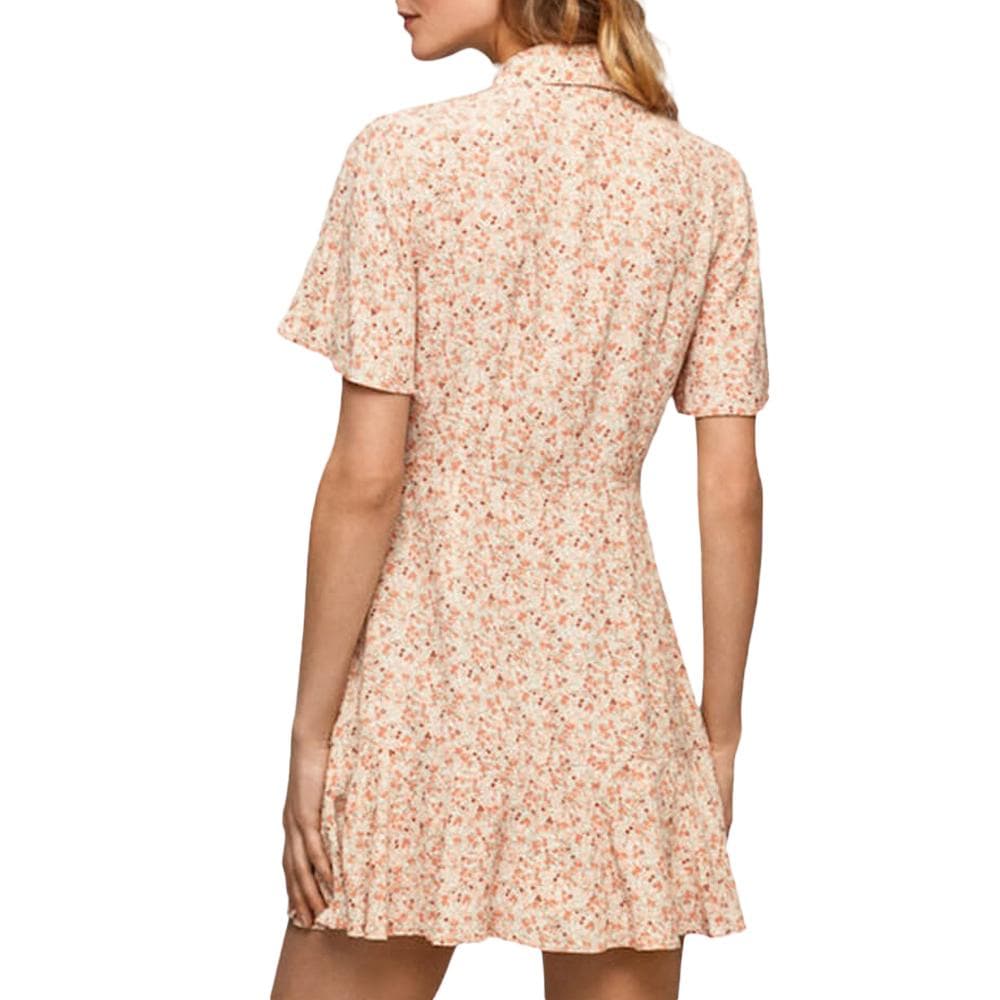 Combishort Orange à Motifs Femme Pepe Jeans Aide 2