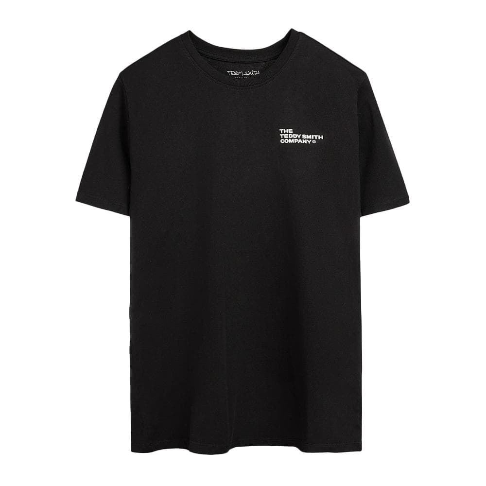 T-Shirt Noir Garçon Teddy Smith Company 1