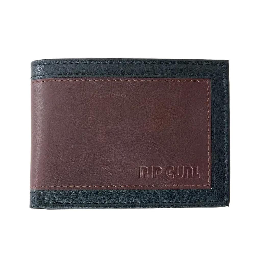 Portefeuille Marron/Noir Homme Rip Curl Pumped Emboss 1