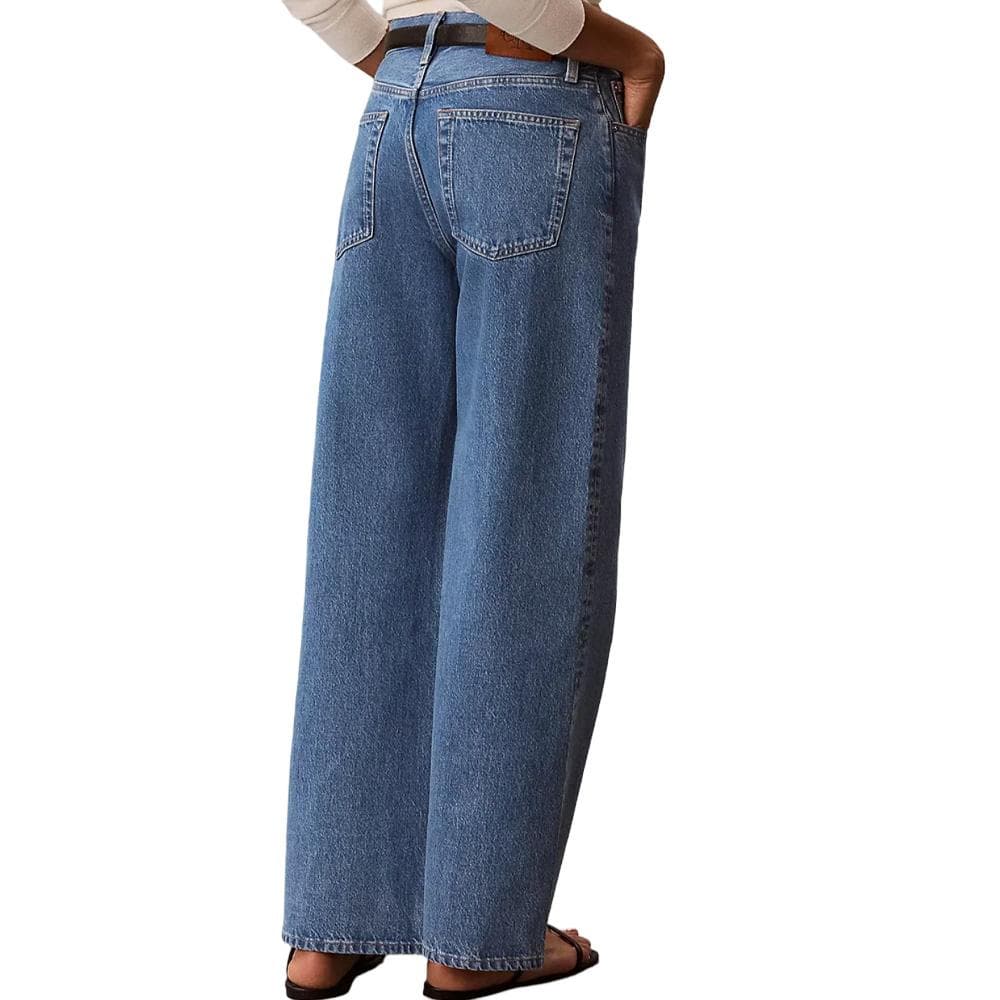 Jean Large Bleu Femme Calvin Klein The Wide Radio 2