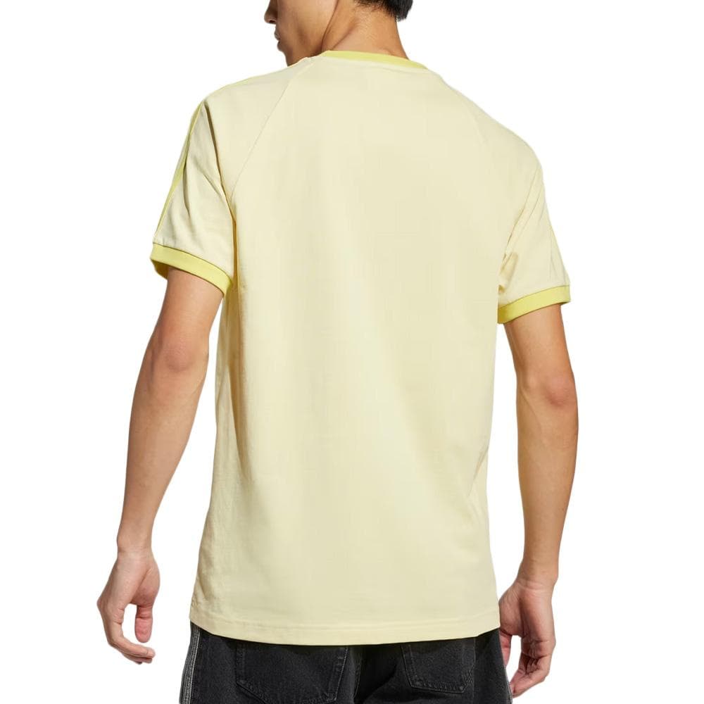 T-Shirt Jaune Homme Adidas 3-stripes 2