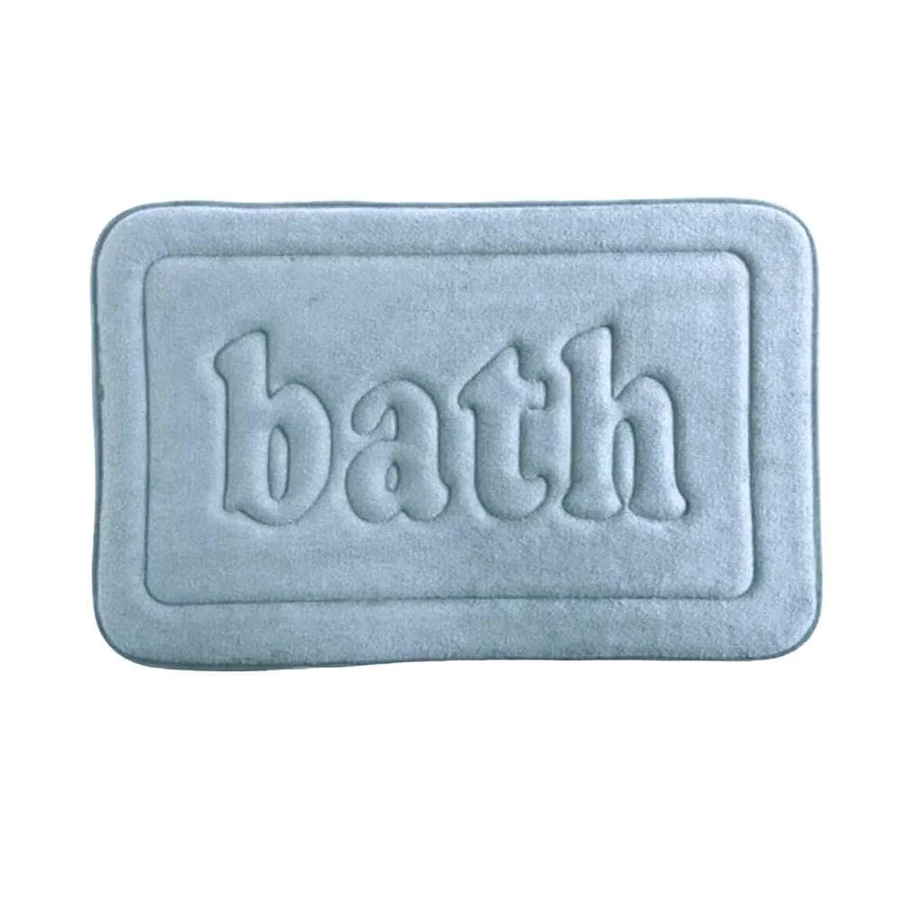 Tapis Bleu Utility Mémoire De forme 40x60 1