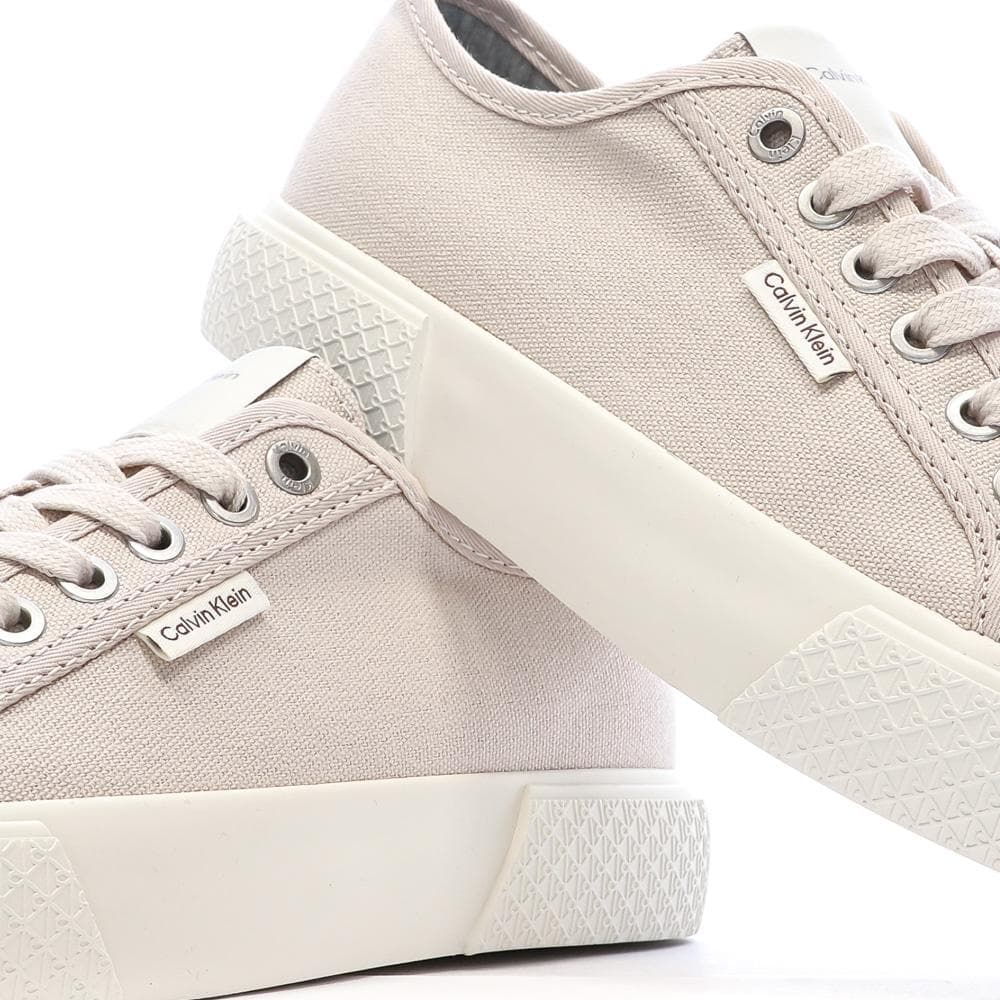 Baskets Rose Femme Calvin Klein Jeans Low Lace 7