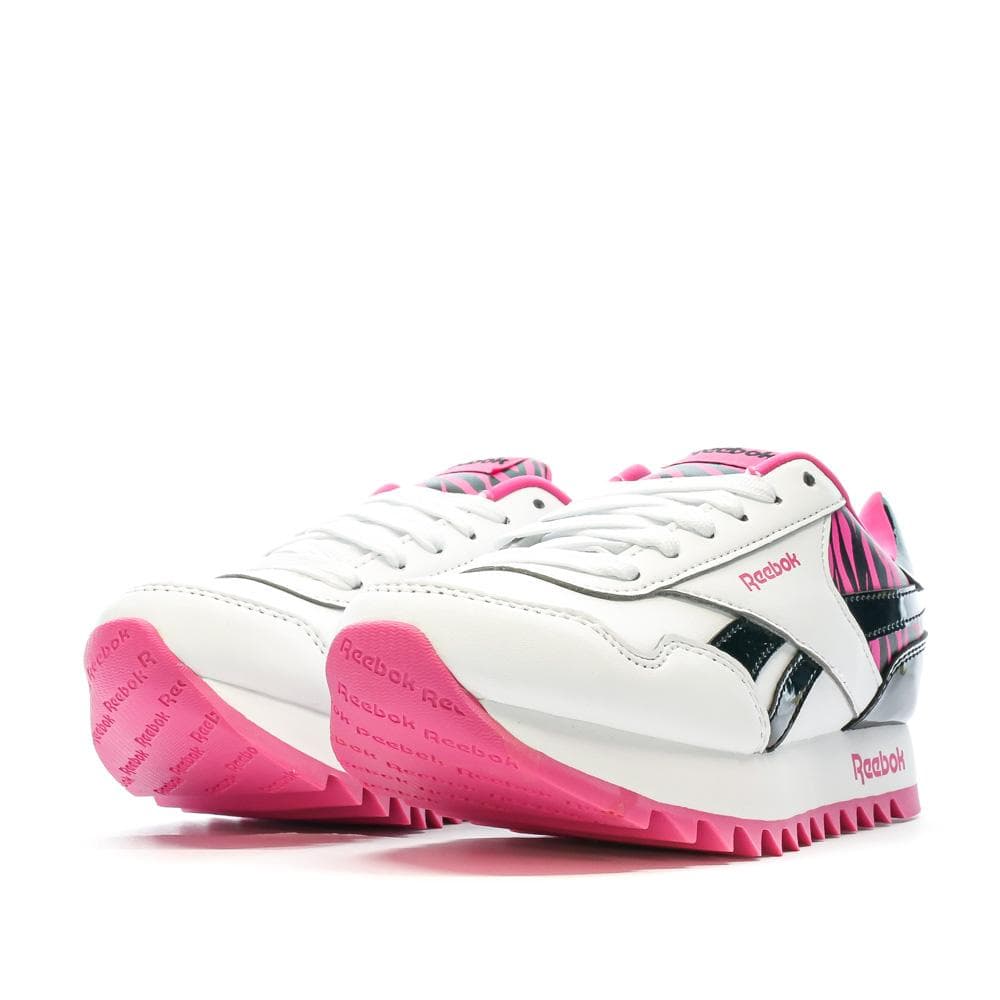 Baskets Noir/Rose Fille Reebok Royal 6