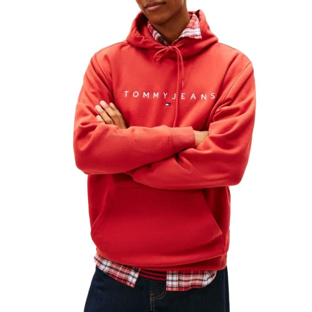 Sweat Terracotta Homme Tommy Hilfiger Washed DM0DM20746 1