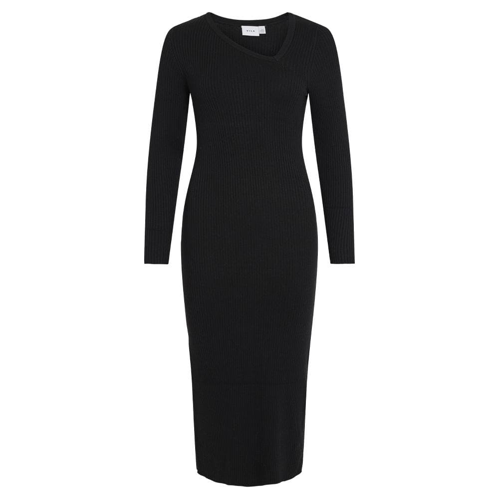 Robe Longue Noir Femme Vila Nelly 2