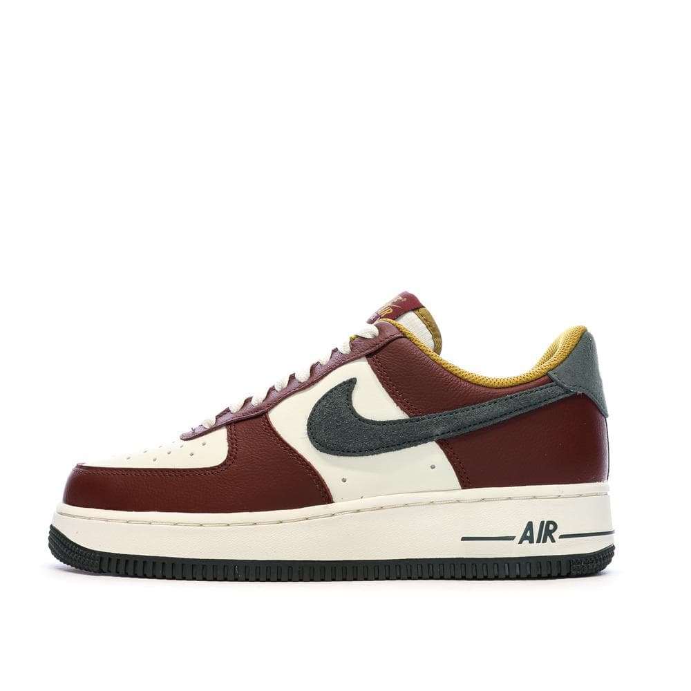 Baskets Bordeaux/Écru Homme Nike Air Force 1 '07 1