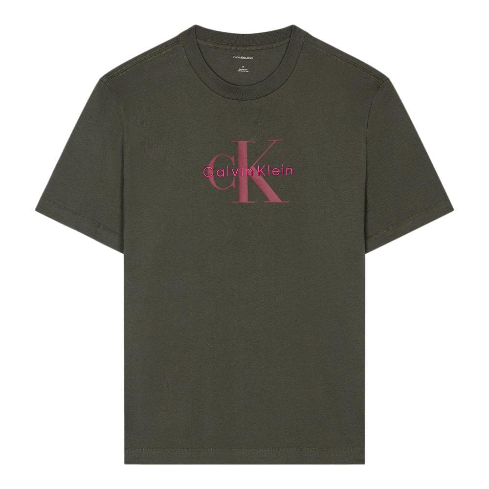 T-Shirt Gris/Rose Homme Calvin Klein Jeans Hero 1