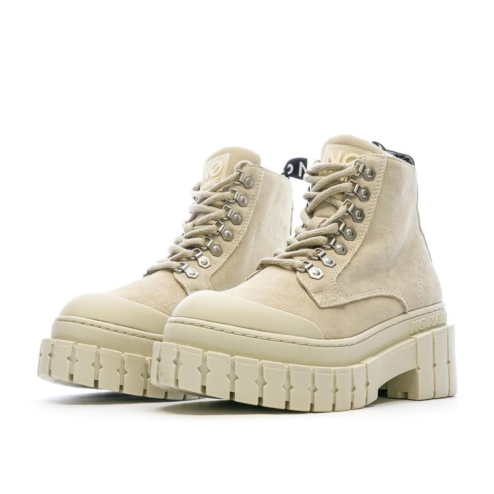 Boots Écru Femme No Name Kross Low 6