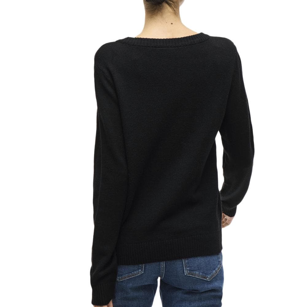 Pull Noir Mat Femme Vila Viril 2