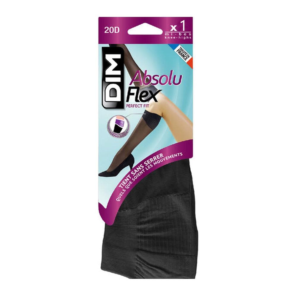 Mi-Bas Noir Femme Dim ABSOLU FLEX 40D 1