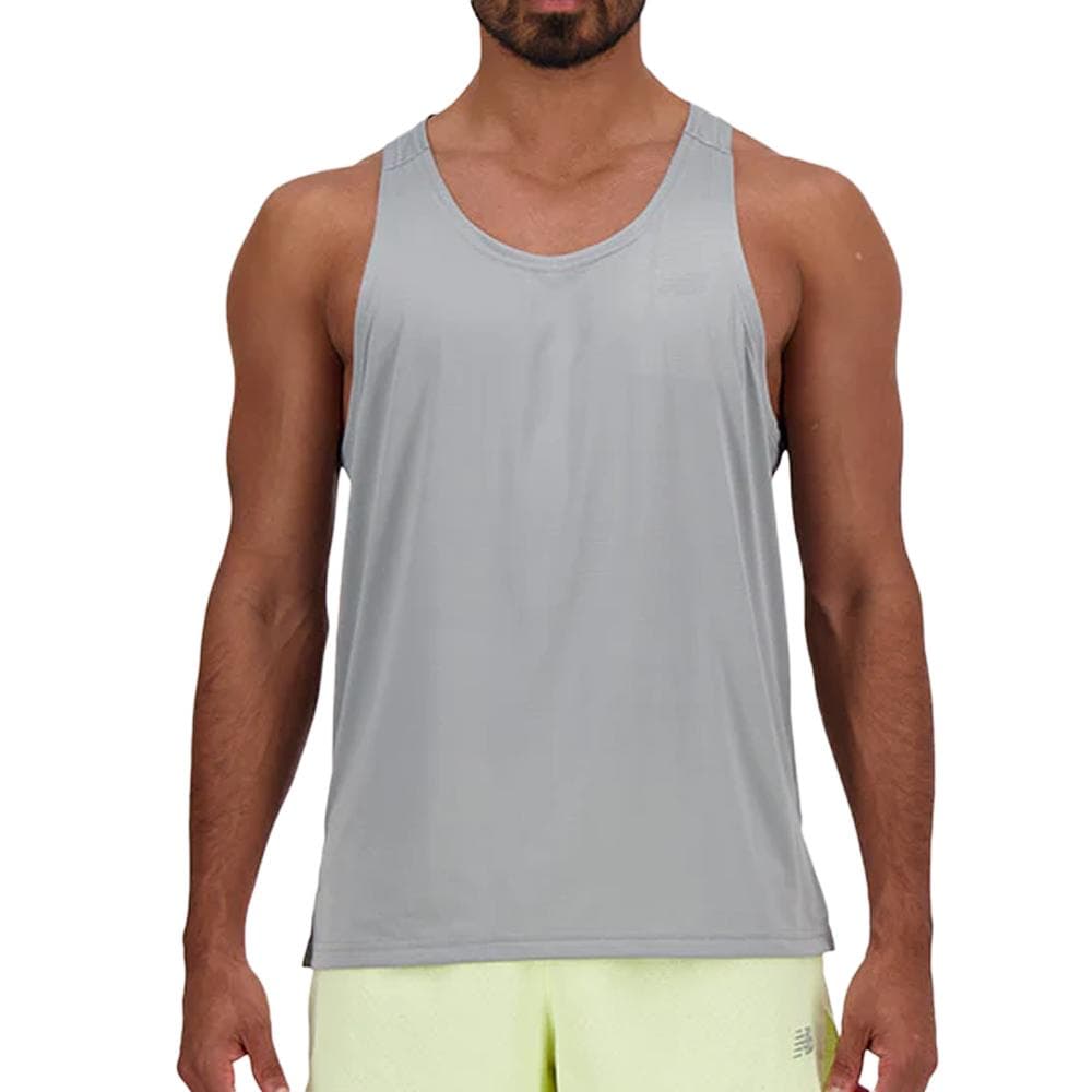 Débardeur Gris Homme New Balance Singlet 1