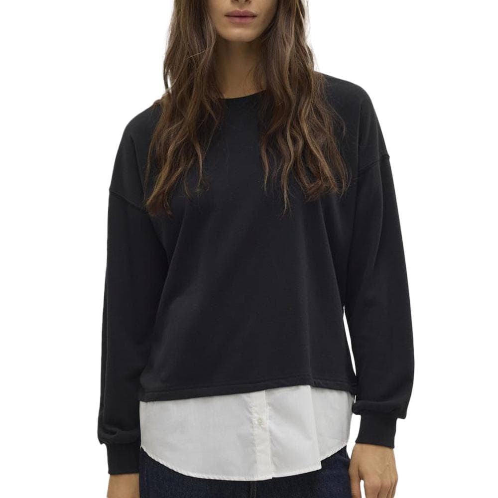 Sweat Noir Femme Vero Moda Yoyo 1