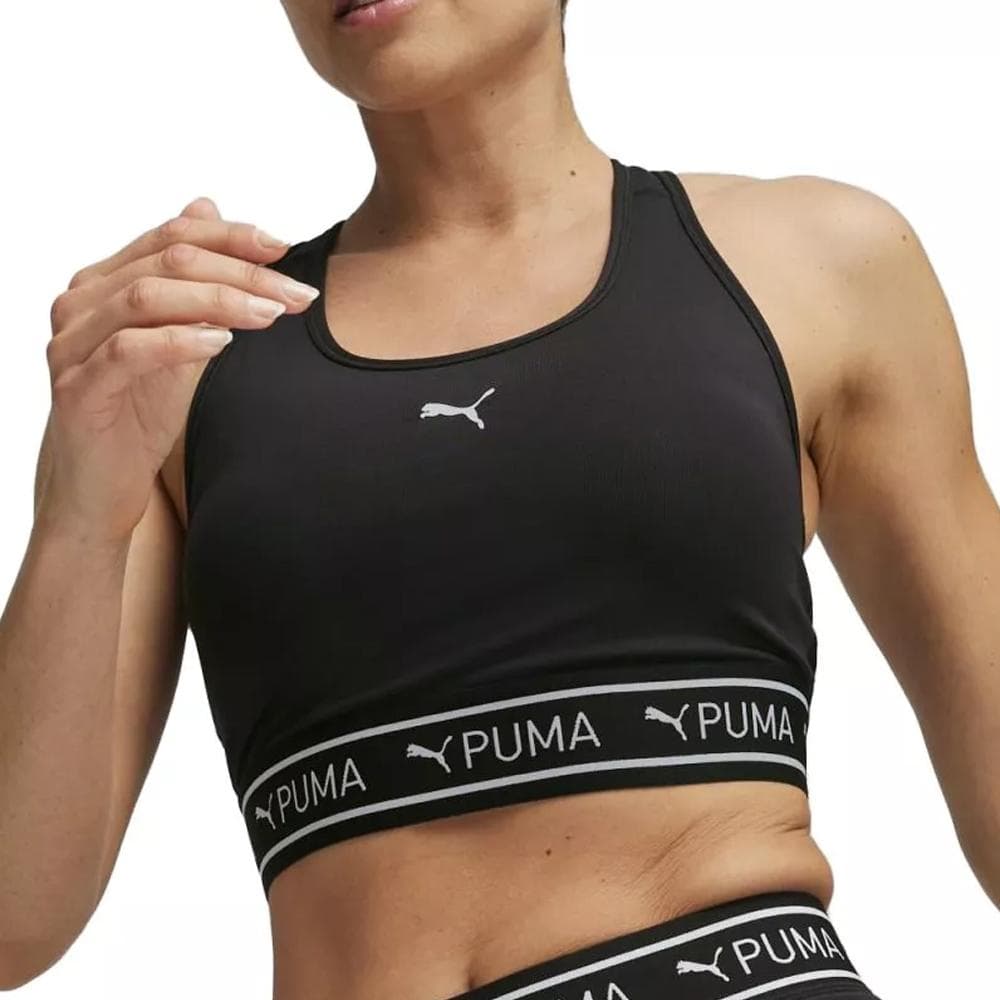 Brassière Noire Femme Puma 4keeps 1