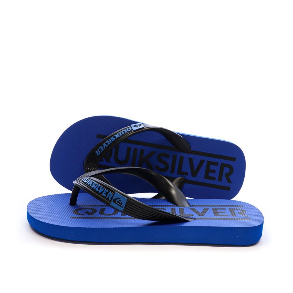 Tongs Bleu/Noir Garçon Quiksilver Java 1