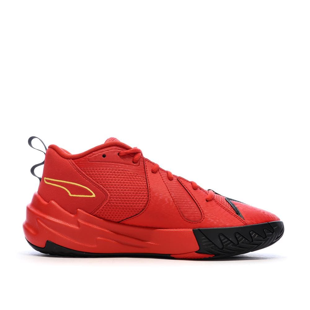 Chaussures de Basketball Rouges Homme Puma Scoot Zeros Retro 2