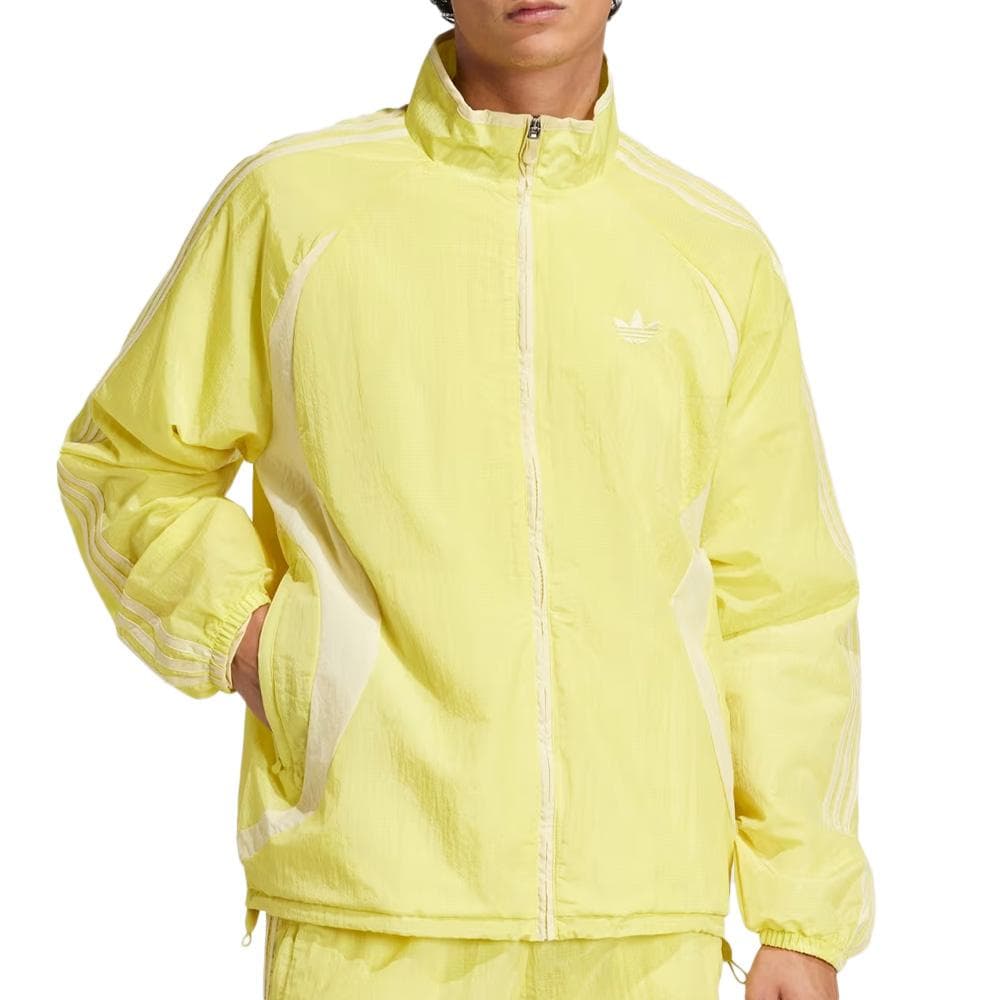 Veste de survêtement toile Jaune Homme Adicolor 2000s 1