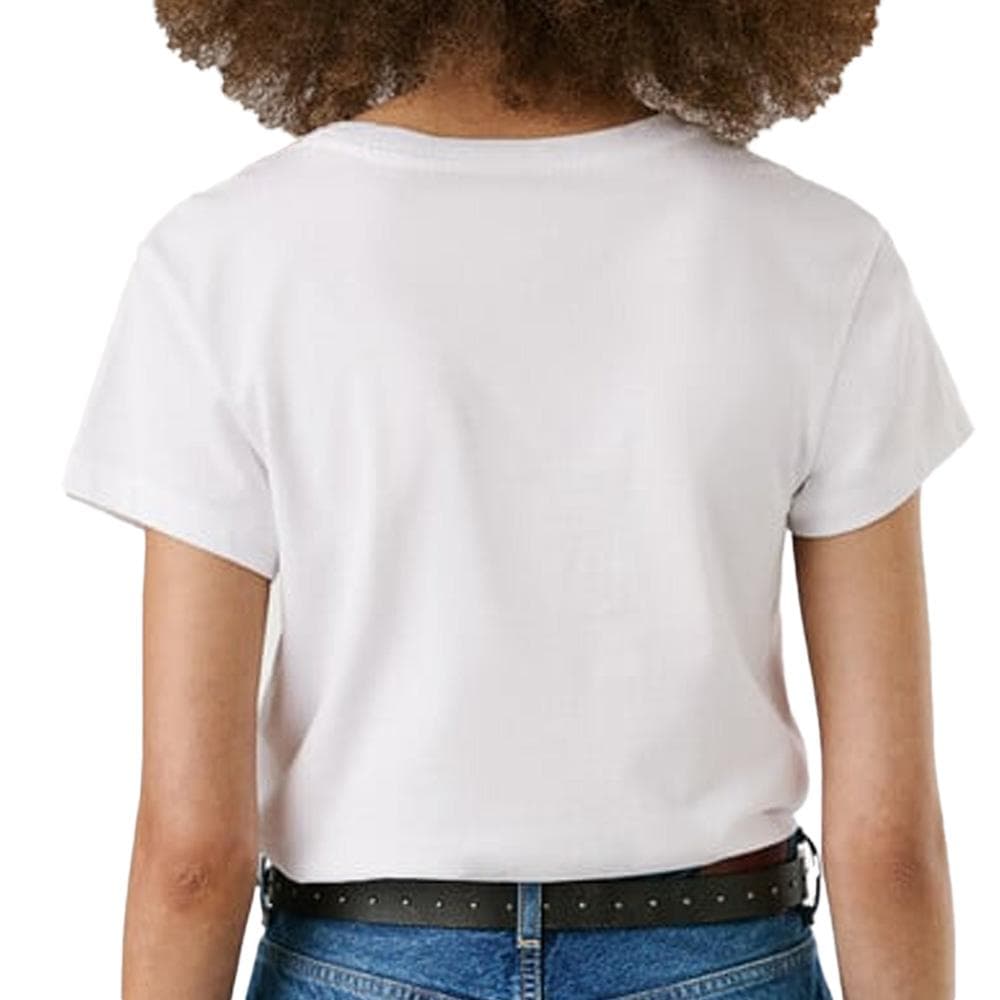 T-shirt Blanc Femme Pepe jeans Ava 2
