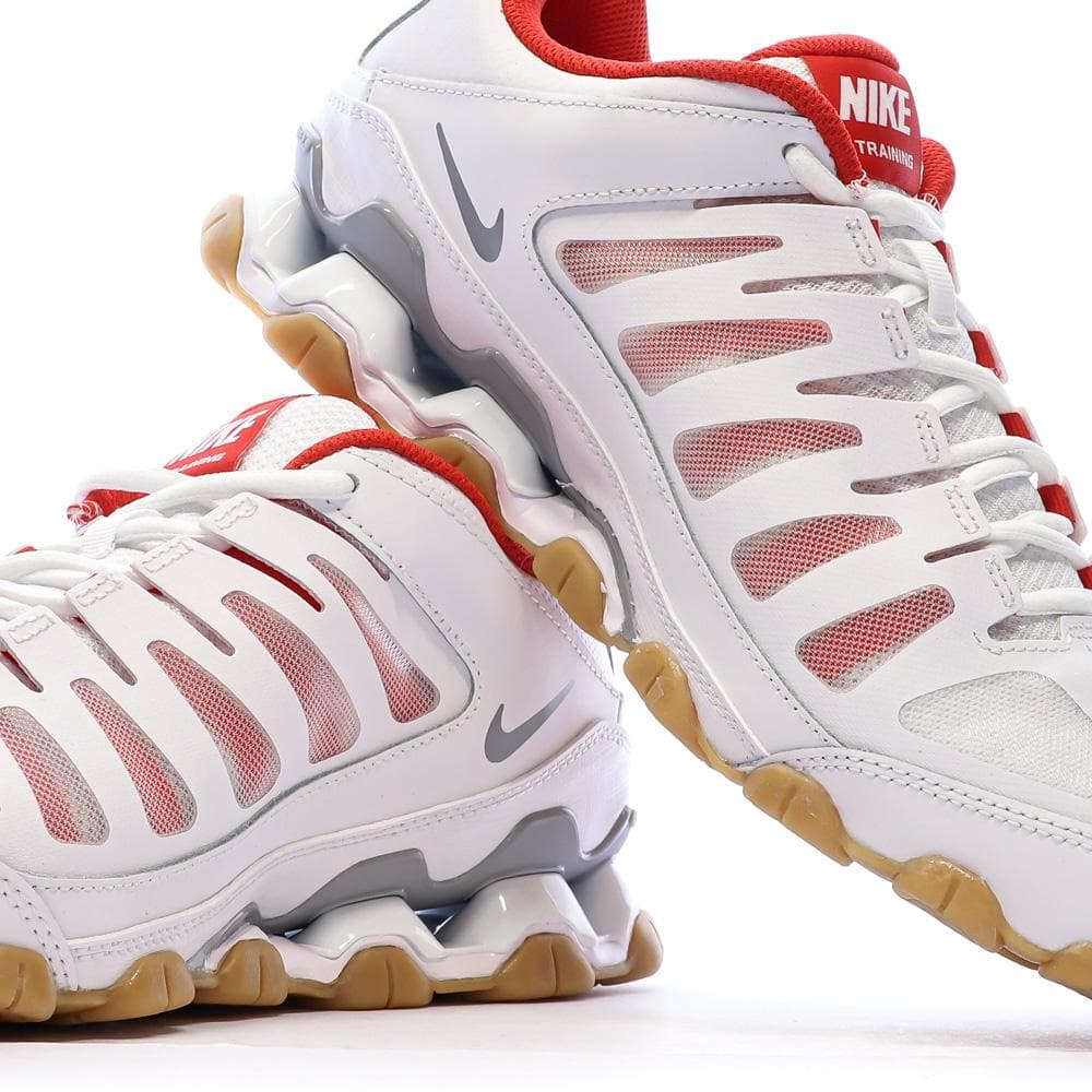 Baskets Blanches/Rouges Homme Nike Reax 8 7