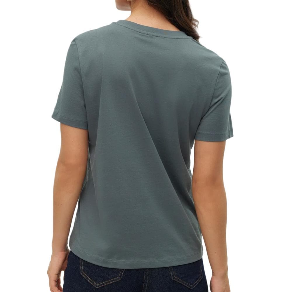 T-shirt Kaki Femme Vero Moda Paulina 2