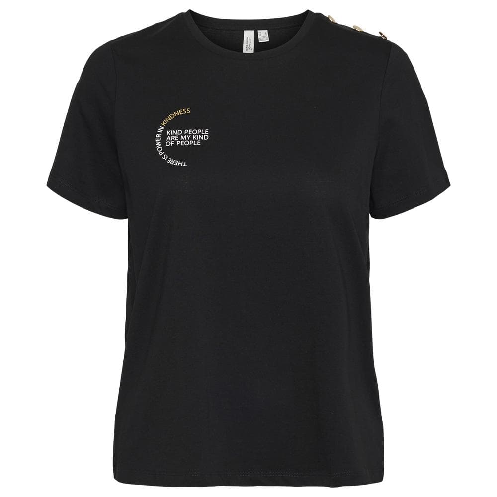 T-shirt Noir Femme Vero Moda Vita 1