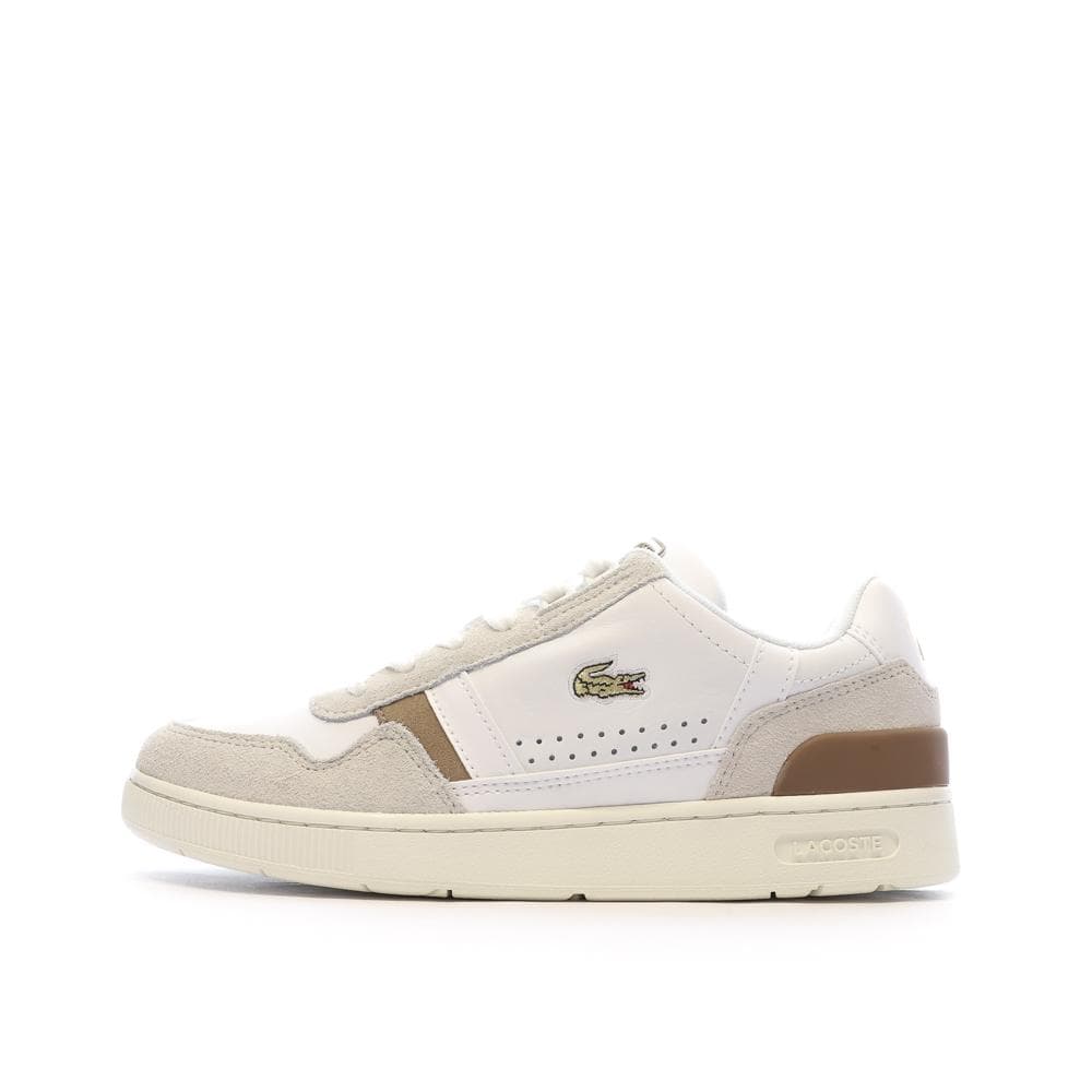 Baskets Blanches/Marron Femme Lacoste 43SFA0009 1