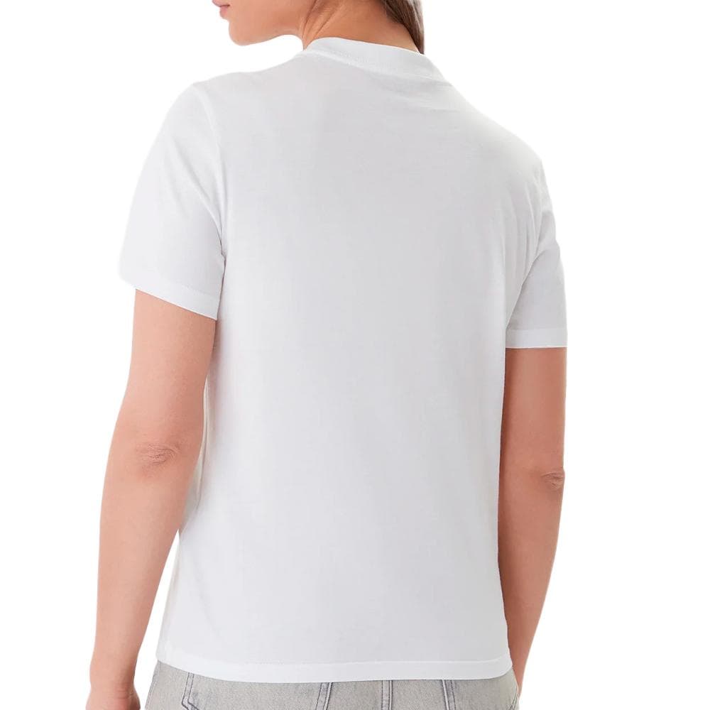 T-Shirt Blanc Femme Calvin Klein Jeans Ss Clasic 2