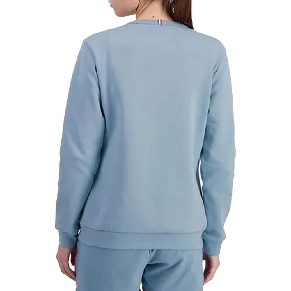 Sweat Bleu Femme Le Coq Sportif Crew 2