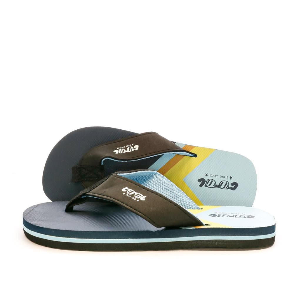 Tongs Noire/Bleu Garçon Cool Shoe Zinc 1