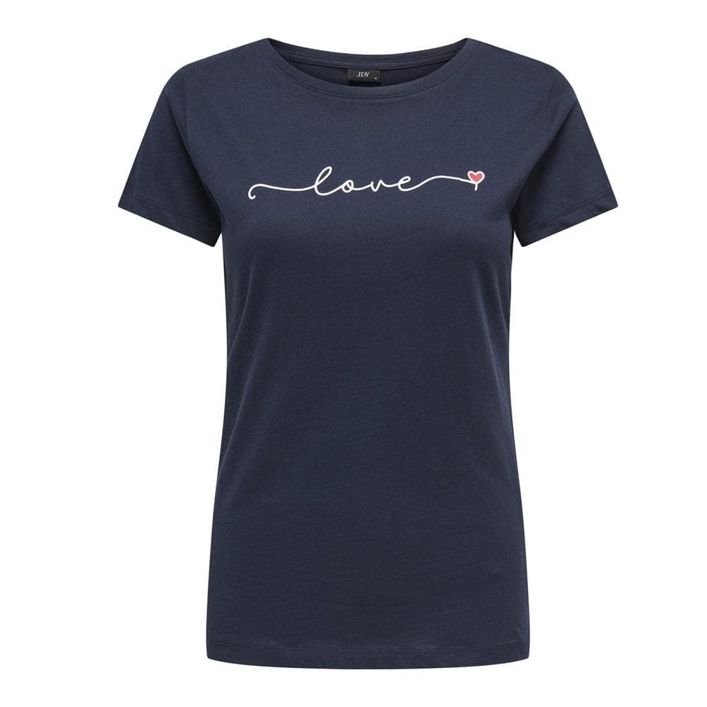 T-shirt Marine Femme JDY Smoke 1